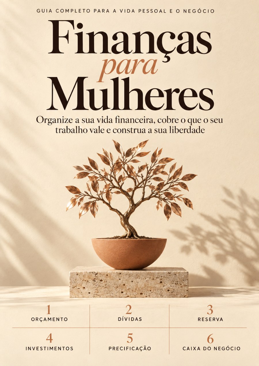 Capa do e-book Finanças para Mulheres